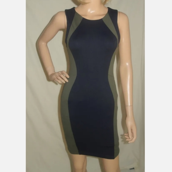 DAVID LERNER Color-block Dress - Picture 4 of 8